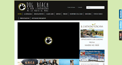 Desktop Screenshot of dog-beach.it
